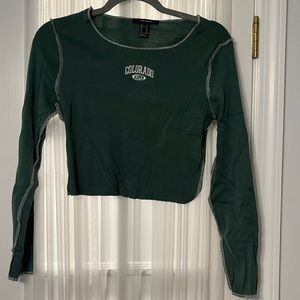 Olive Green Colorado Long-Sleeve Shirt